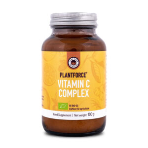 Naturalna Witamina C Kompleks Plantforce (50 porcji/100 g) 100% BIO